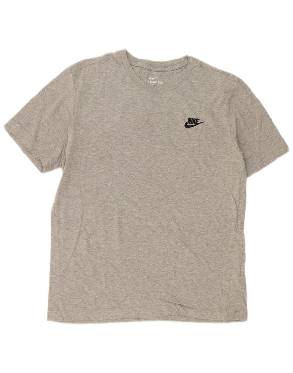 Nike Homme The Tee T-Shirt Haut Gris Moyen Coton