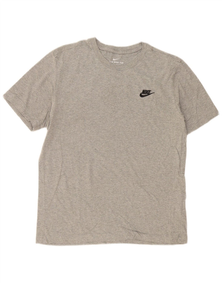 Nike Homme The Tee T-Shirt Haut Gris Moyen Coton