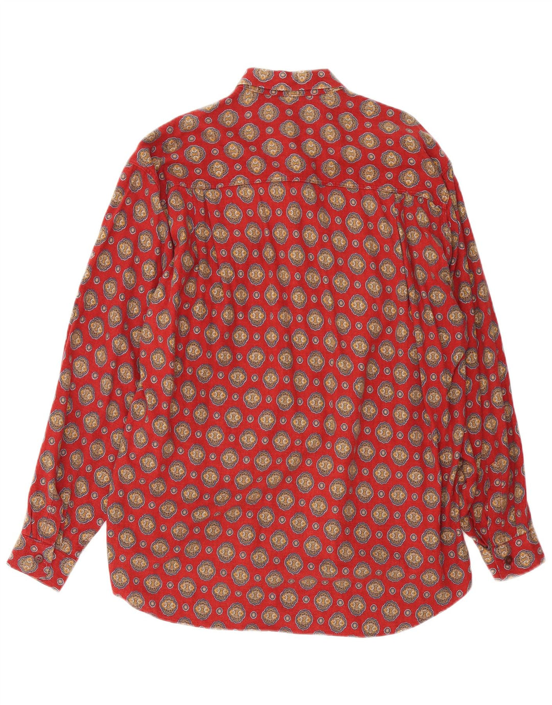 Carrera Chemise Homme Rouge Moyen Paisley Cotton