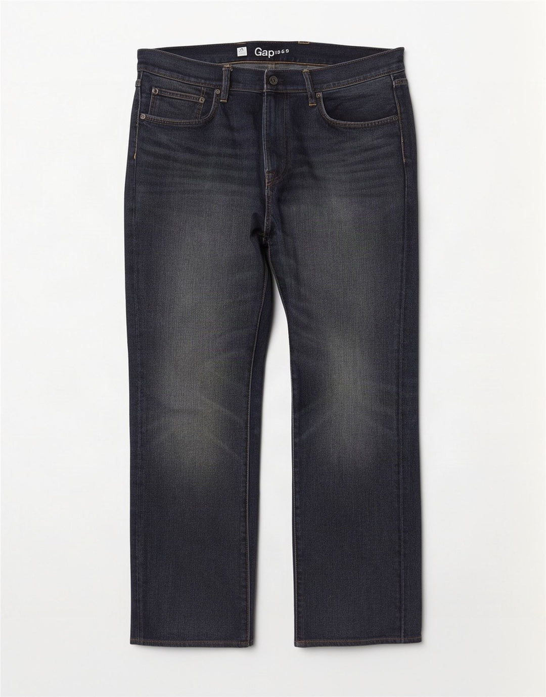 Gap Jean Droite Droite Homme W36 L32 Bleu Coton