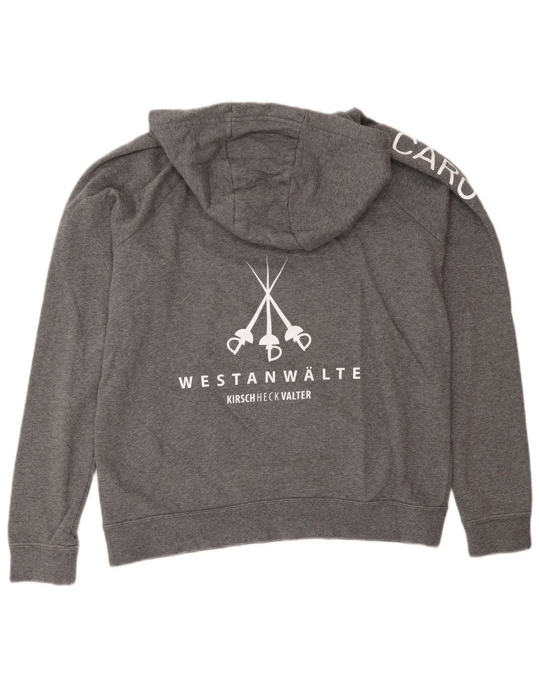 NIKE Pull à capuche graphique pour homme en coton gris moyen