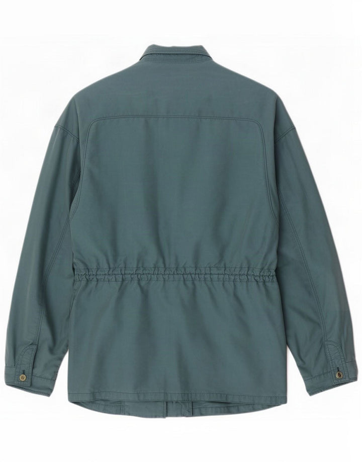 Veste utilitaire vintage pour homme en polyester vert moyen