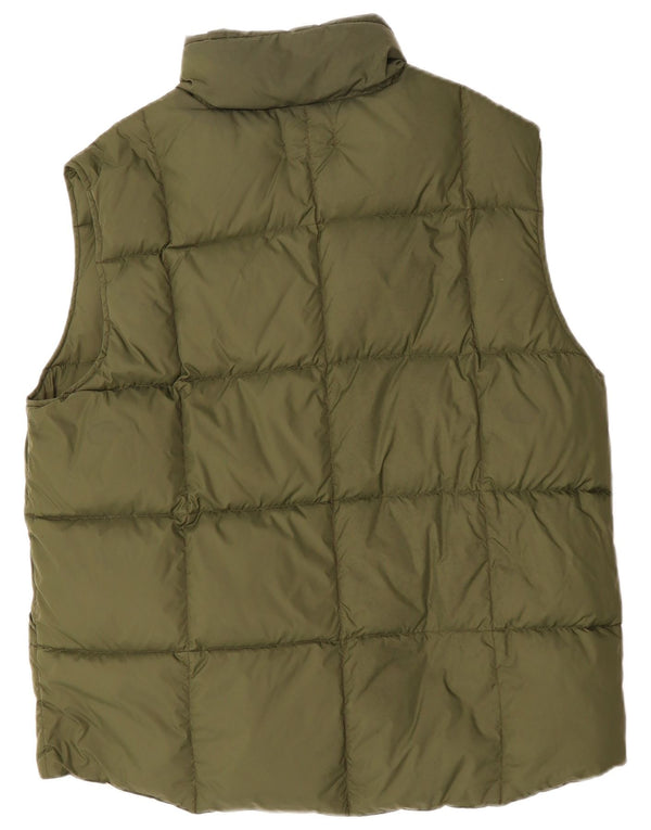 LANDS END Gilet rembourré pour homme UK 40 Large Vert