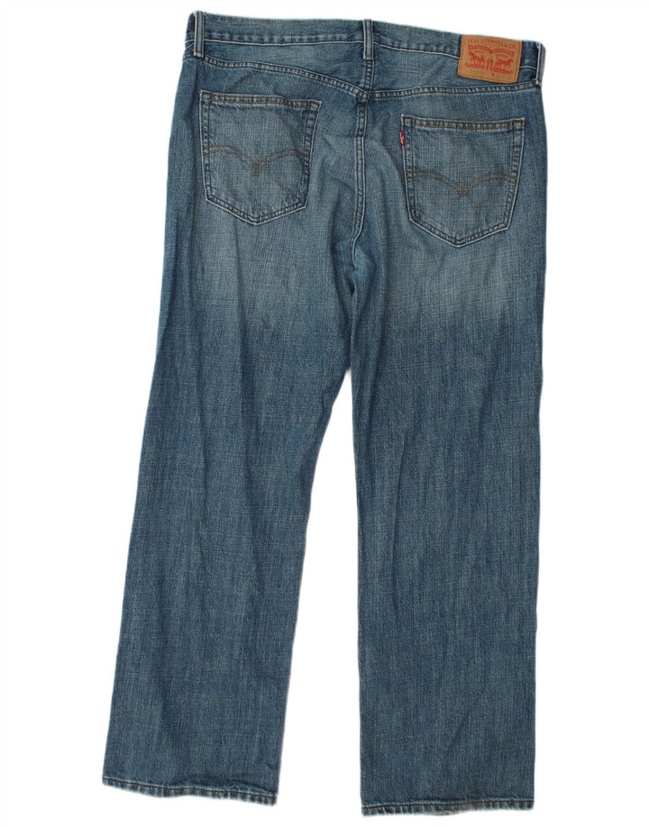 LEVI'S Jean droit 559 coupe décontractée W36 L30 homme bleu coton