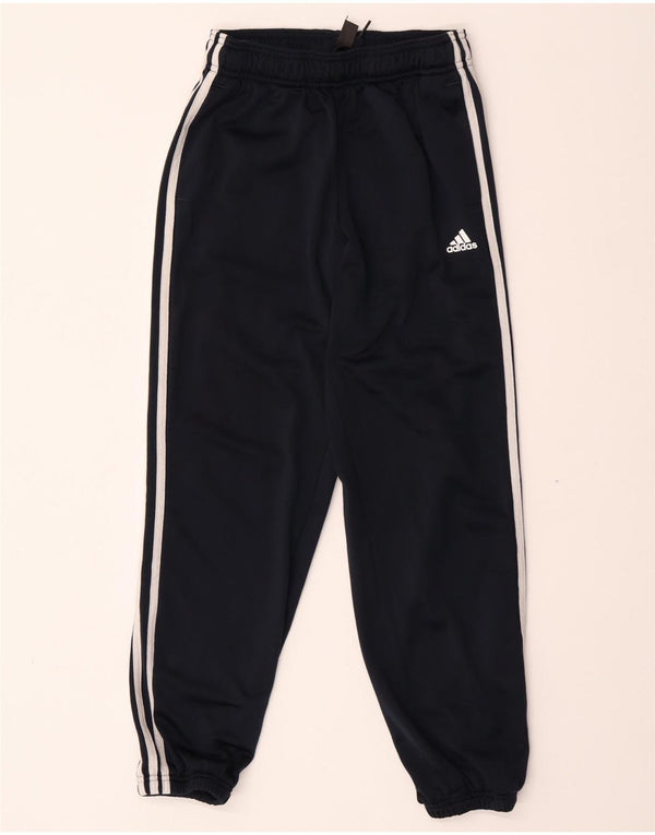Adidas Pantalon de Survêtement Garçon Joggers 11-12 ans Bleu Marine Polyester