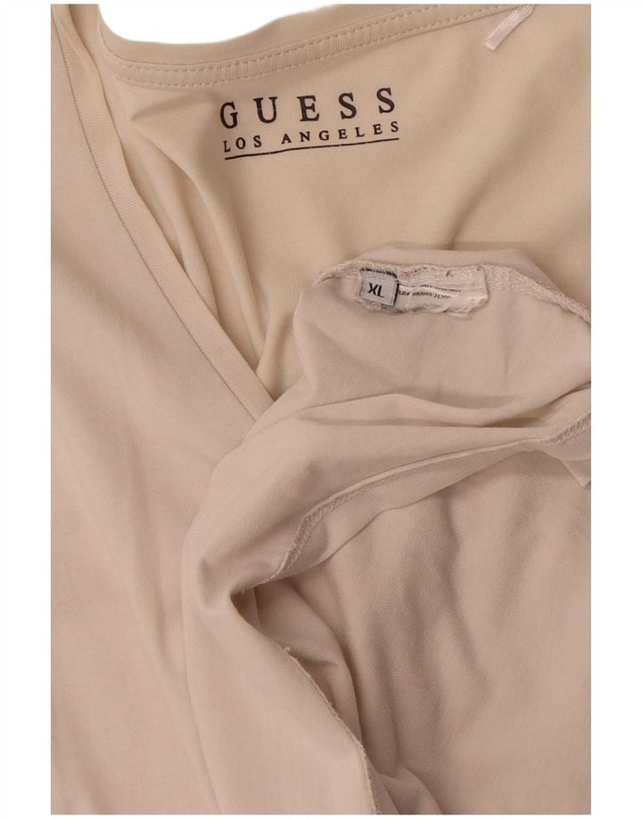 Guess T-Shirt Femme UK 18 XL Blanc