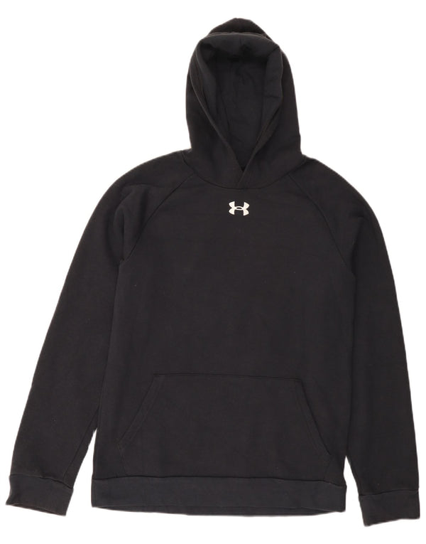 UNDER ARMOUR Pull à capuche pour garçon 13-14 ans XL Noir Coton