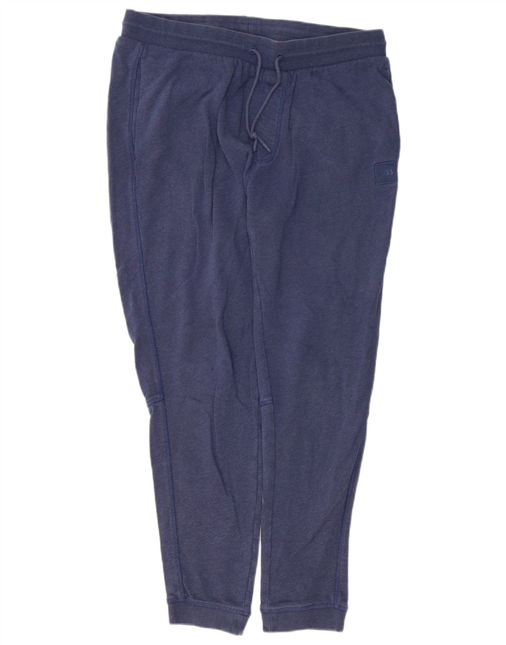 Hugo Boss Homme Pantalon De Survêtement Joggers Large Bleu Marine Coton