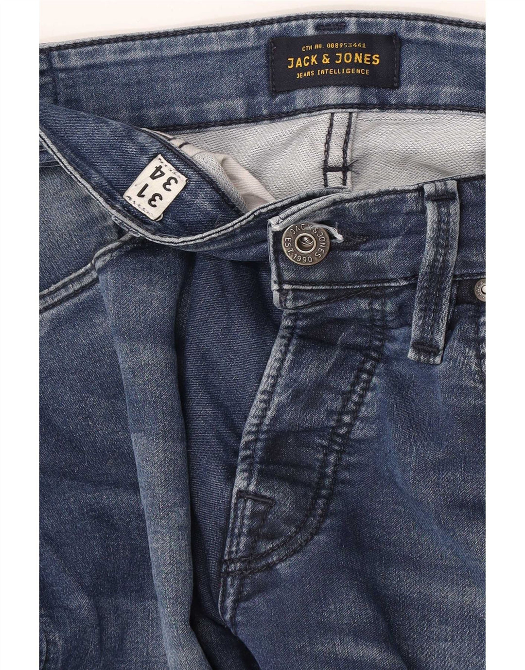 Jack & Jones Jean Slim GLENN W31 L34 Homme Bleu