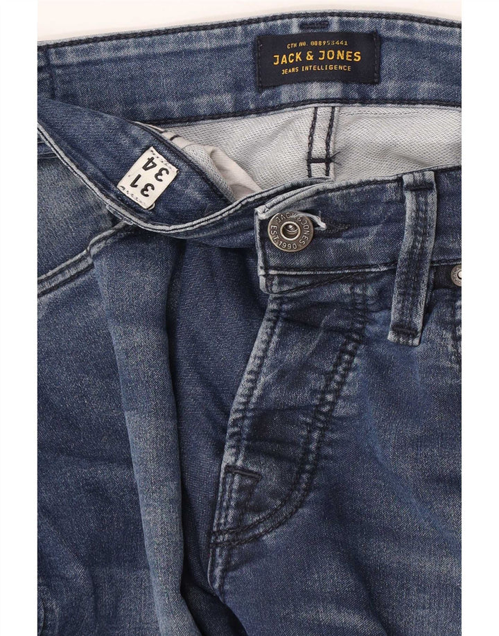 Jack & Jones Jean Slim GLENN W31 L34 Homme Bleu
