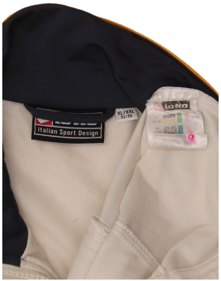 LOTTO Veste de Survêtement Homme XL Blanc Polyester