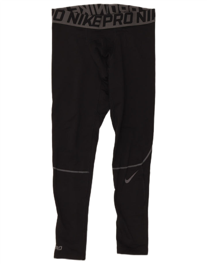 NIKE Legging de compression graphique pour homme XL Noir Polyester