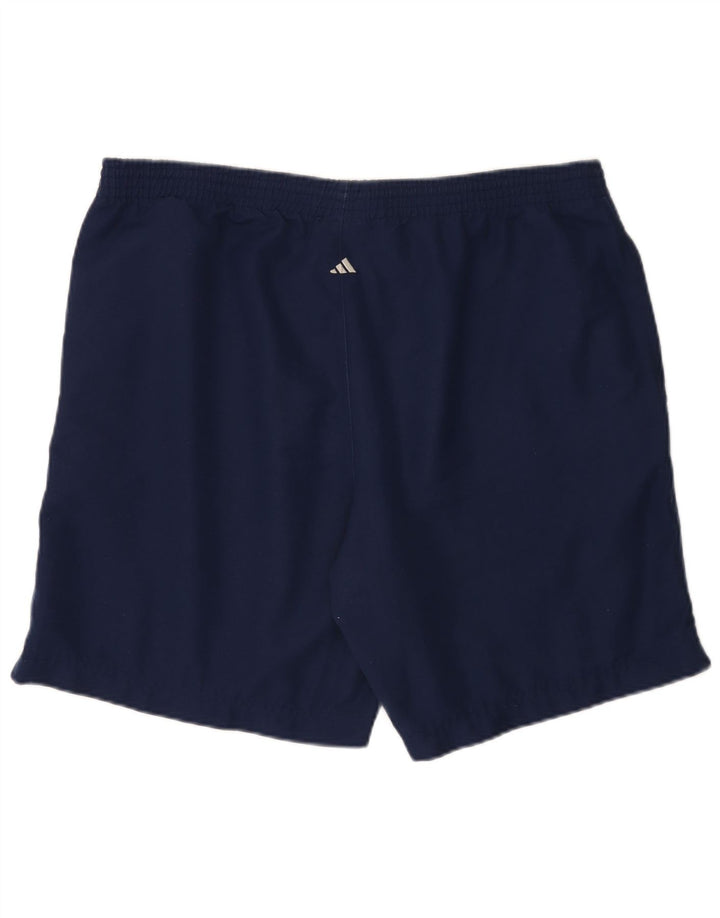 Adidas Short de sport pour homme Grand bleu marine Polyester