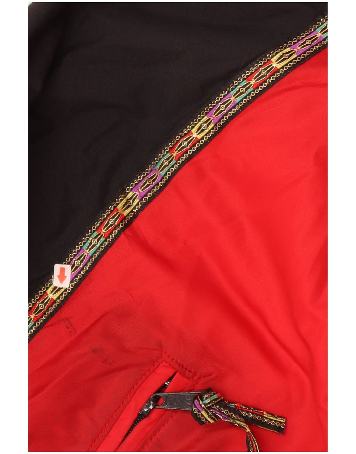 POLARIS Veste coupe-vent pour femme UK 12 Nylon color block rouge moyen