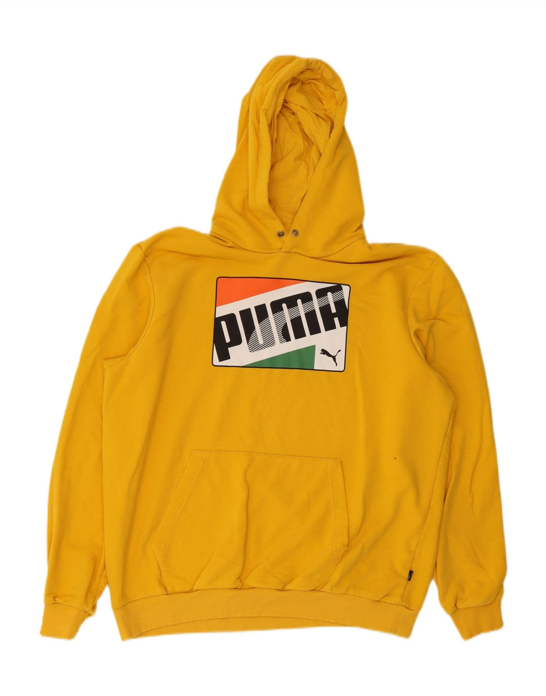 Puma Pull à Capuche Graphic Homme Jaune XL