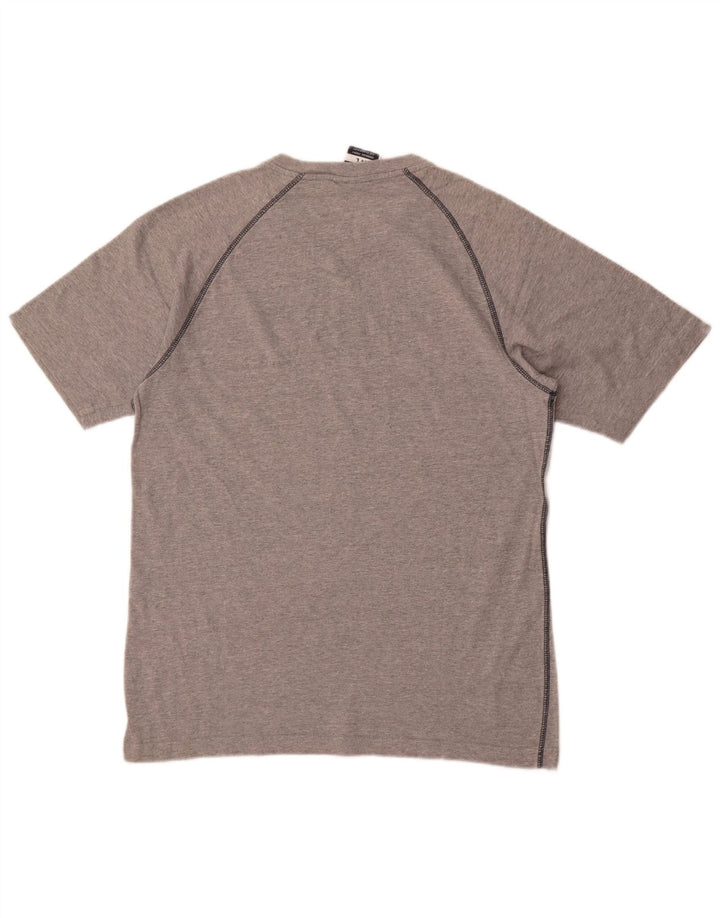 Champion T-Shirt Homme Haut Large Gris Moucheté Coton