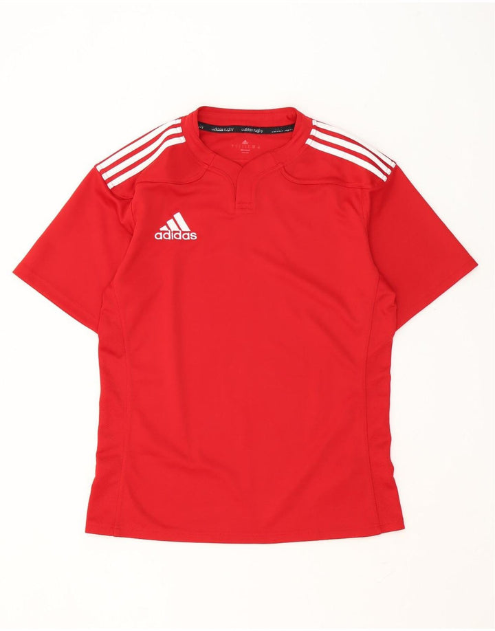Adidas Hommes Climacool T-Shirt Haut Grand Rouge Polyester