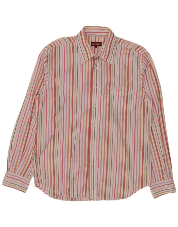 Carrera Chemise Medium Multicolore Rayé Coton Homme