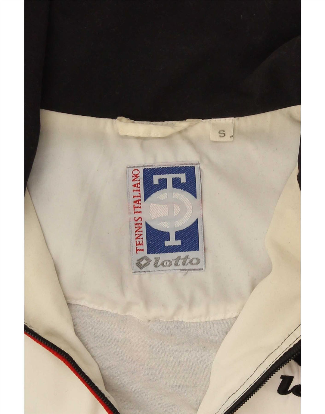 Lotto Veste de survêtement pour homme Petit Blanc Colorblock Polyester