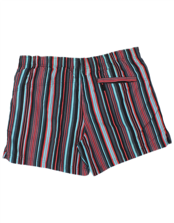 CALVIN KLEIN Short de Bain Homme Nylon Rayé Multicolore Moyen