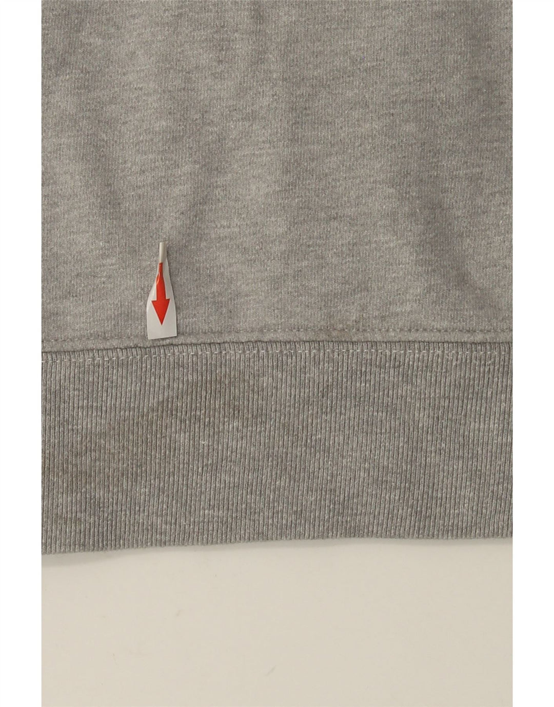 Zara Pull à capuche en coton color block gris moyen pour homme
