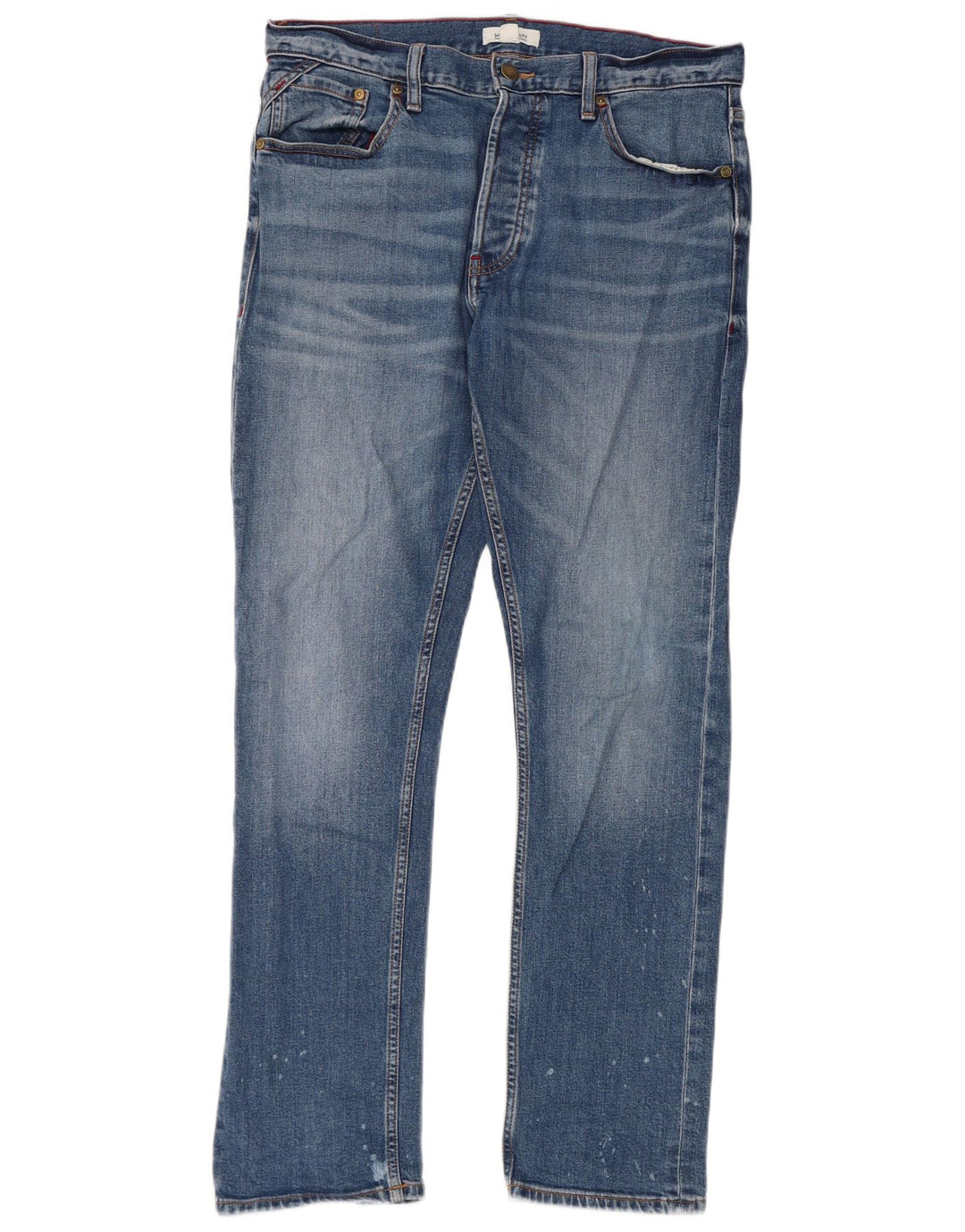 White Stuff Jean Slim effet vieilli W34 L31 en coton bleu pour homme