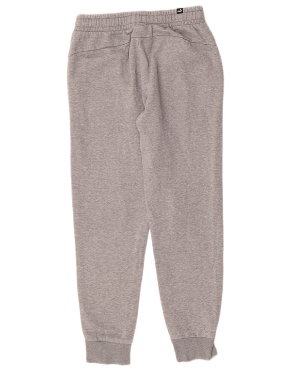 Puma Pantalon de survêtement pour homme en coton moucheté petit gris