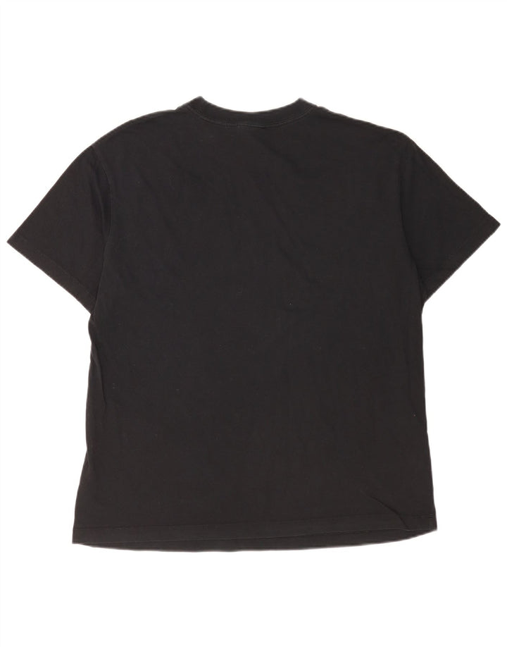 Nike T-Shirt Homme Noir Moyen Coton