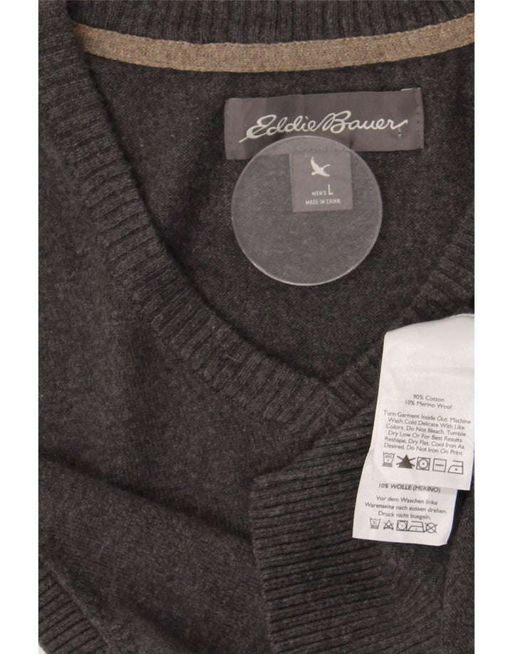 Eddie Bauer Débardeur pour homme en coton gris Taille L