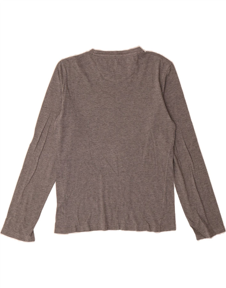 CHAMPION Boys Graphic Top Long Sleeve 11-12 Years Large  Grey Vintage Champion and Second-Hand Champion from Messina Hembry 
