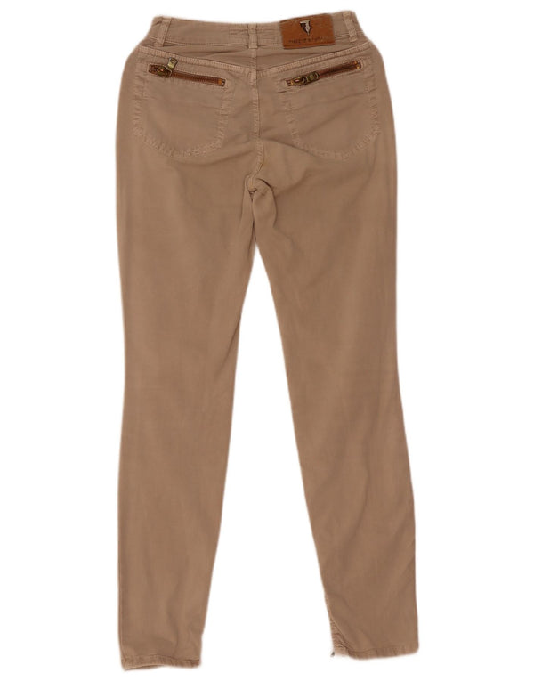 Trussardi Femme Jean Skinny W24 L29 Coton Beige