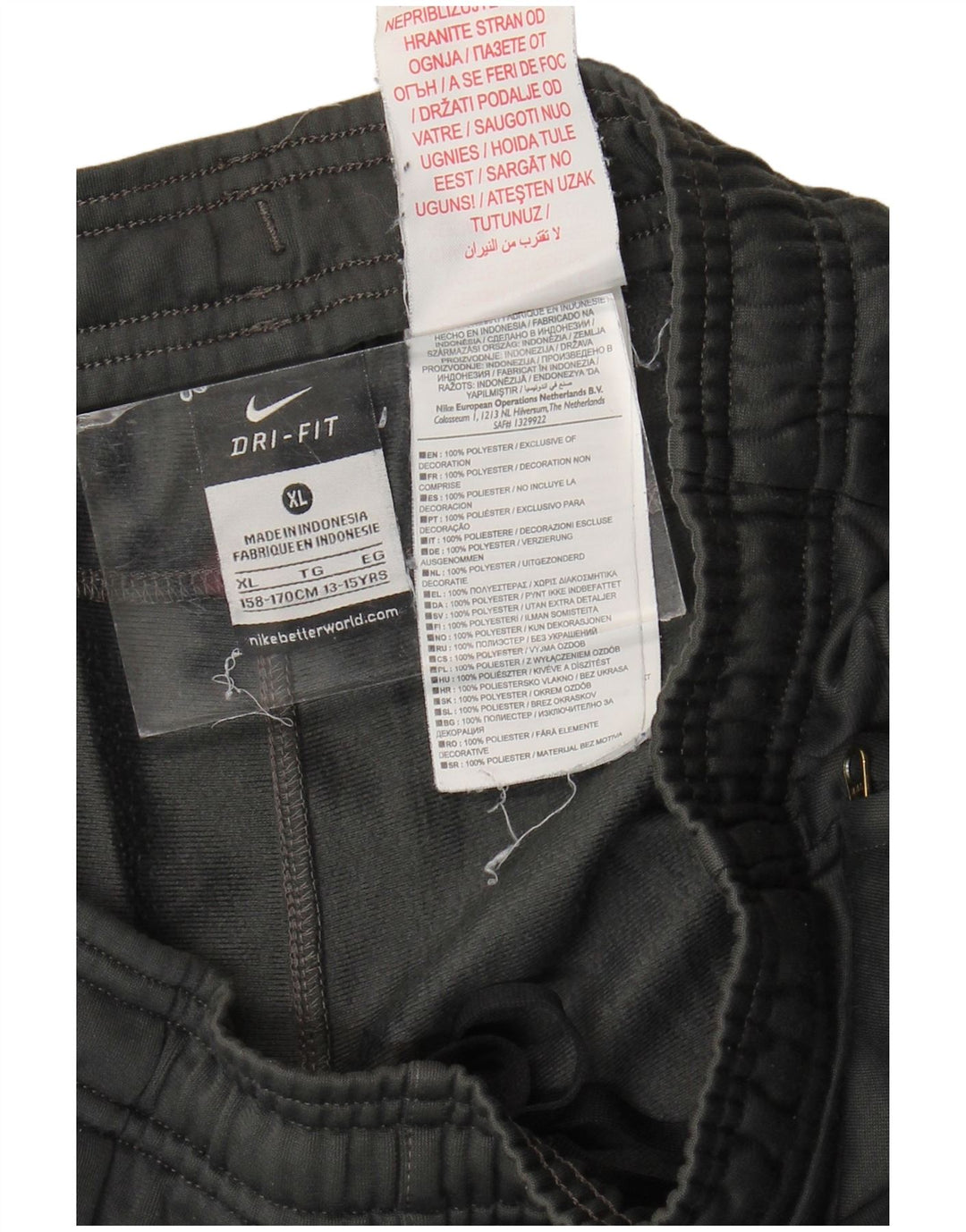 Pantalon de survêtement Nike Juventus pour garçon 13-14 ans XL Gris Polyester