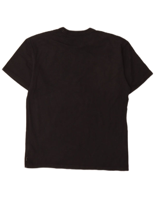 Nike T-Shirt Homme Noir Moyen Coton