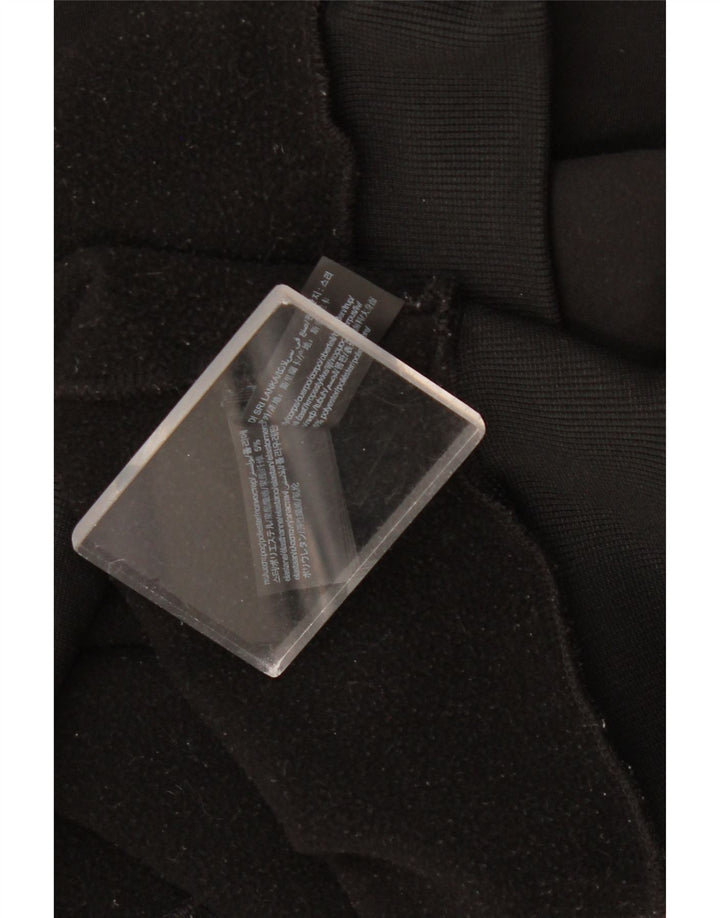 Tommy Hilfiger Sweat-shirt graphique pour femme UK 16 Large Noir Polyester