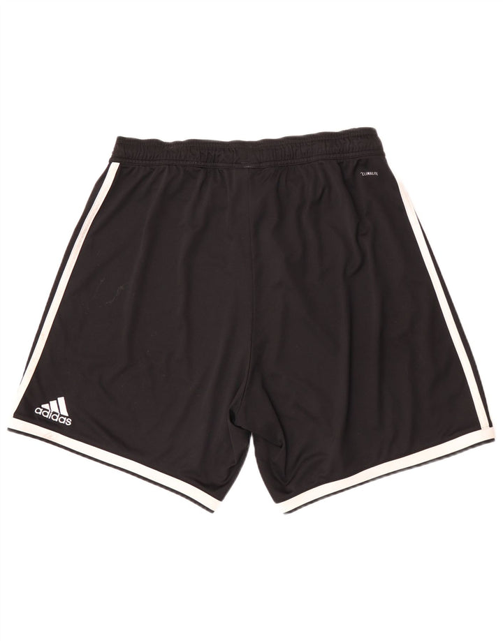 Adidas Short de sport Climalite pour homme, grand, noir, polyester