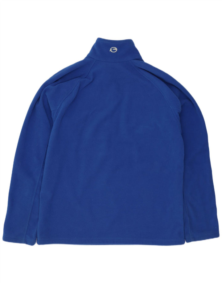 Sprayway Pull Polaire Col Zippé Homme Bleu Moyen Polyester