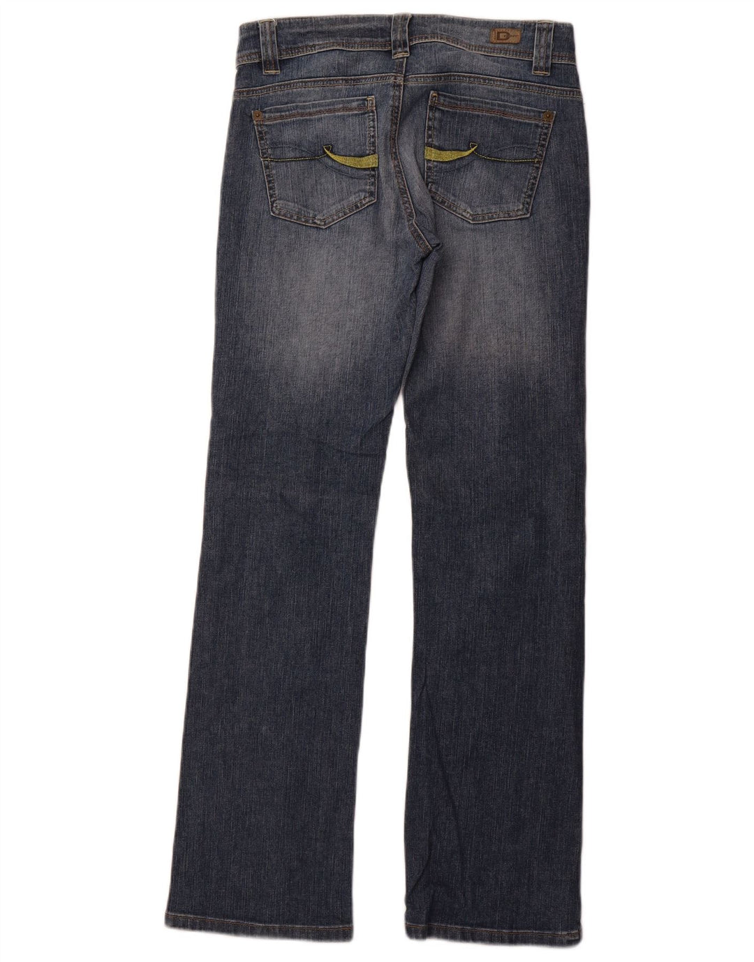 DKNY Jean droit femme US 4 Small W28 L31 bleu coton