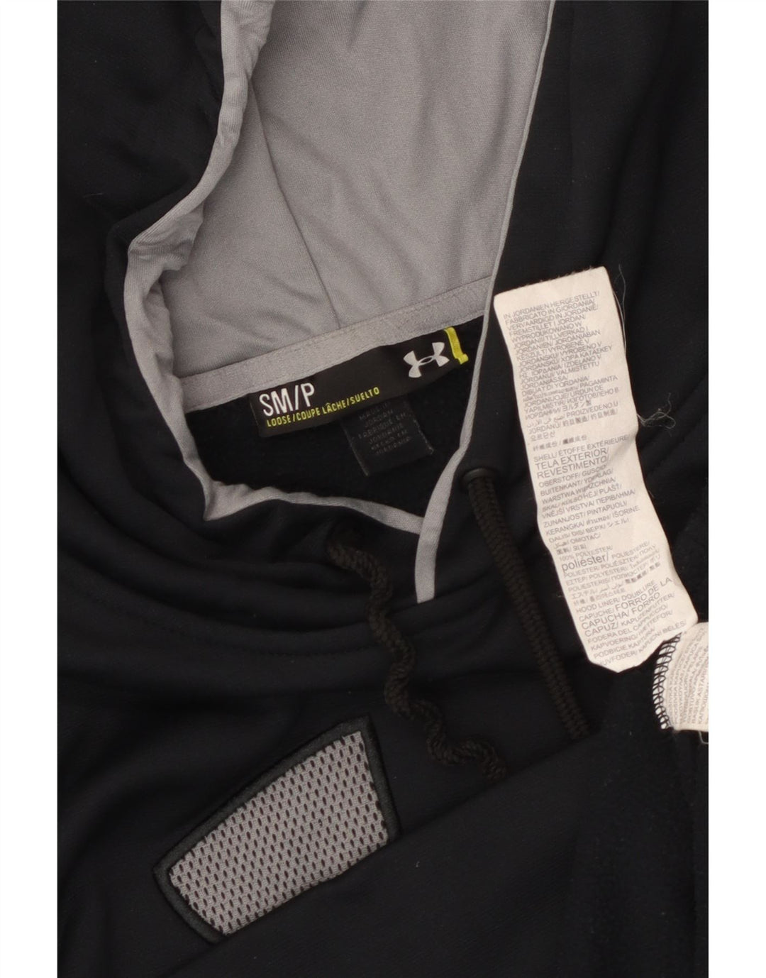 UNDER ARMOUR Pull à capuche graphique pour homme Petit Noir Polyester