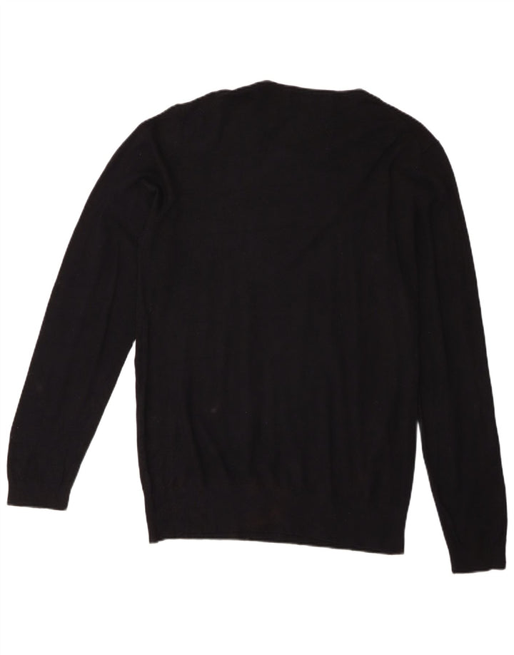 Zara Pull ras du cou pour homme XL Noir
