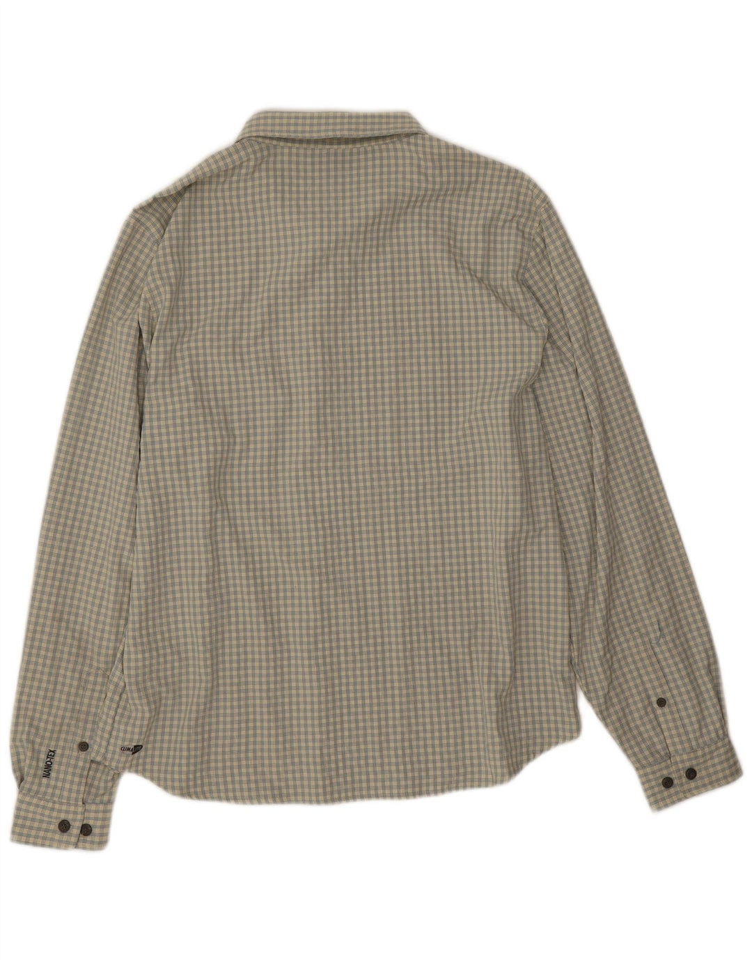 Adidas Chemise Homme Grand Carreau Beige Polyester