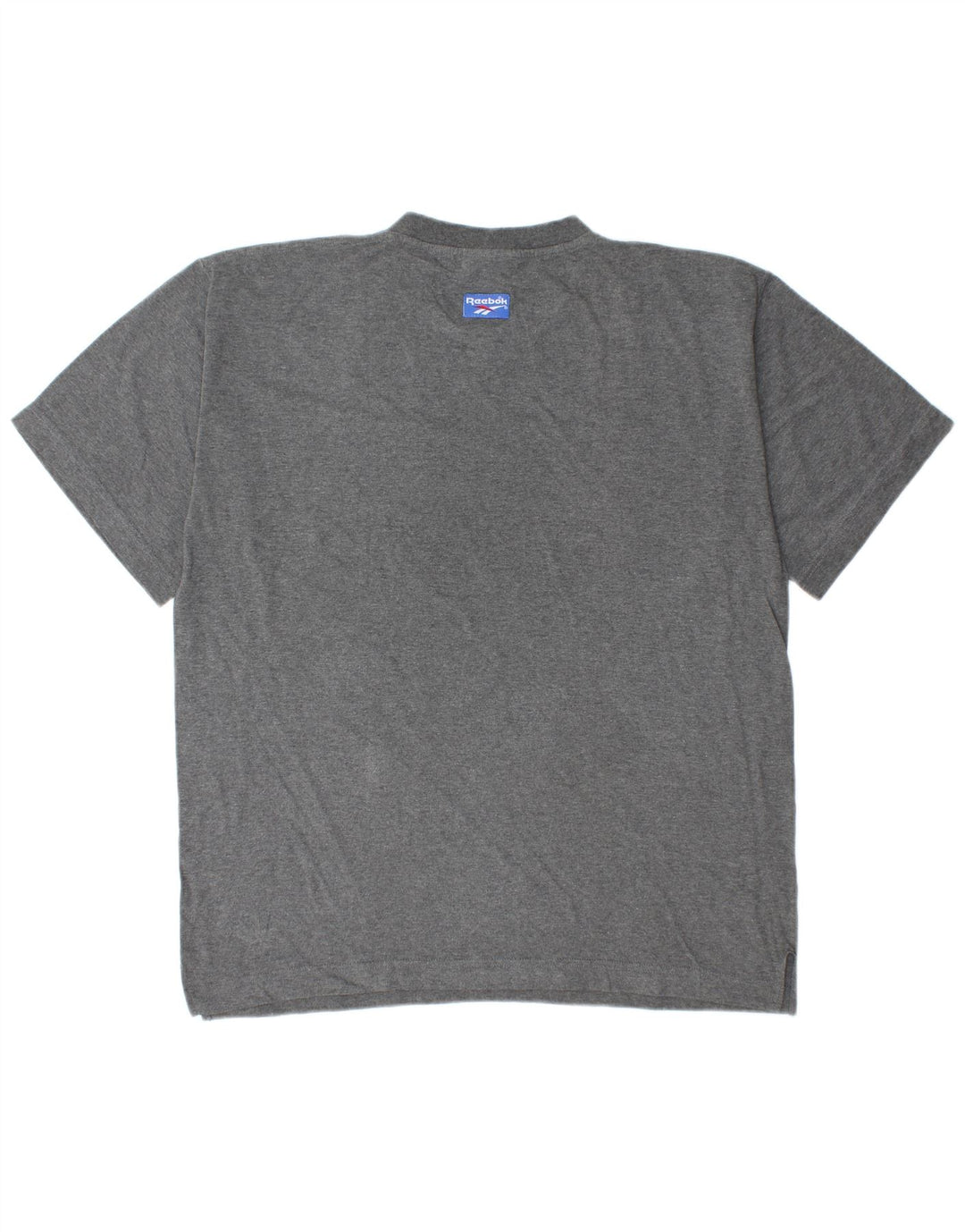 REEBOK T-Shirt Homme Haut Large Gris Coton