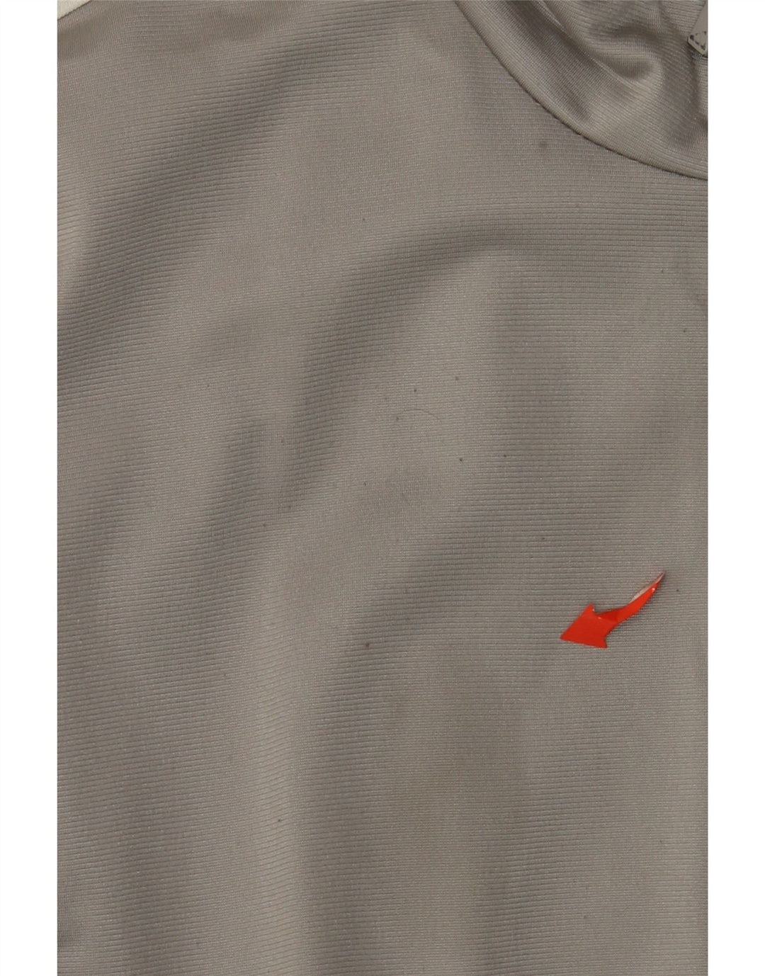 ADIDAS Veste de survêtement pour homme UK 44/46 Large Gris Colorblock Polyester