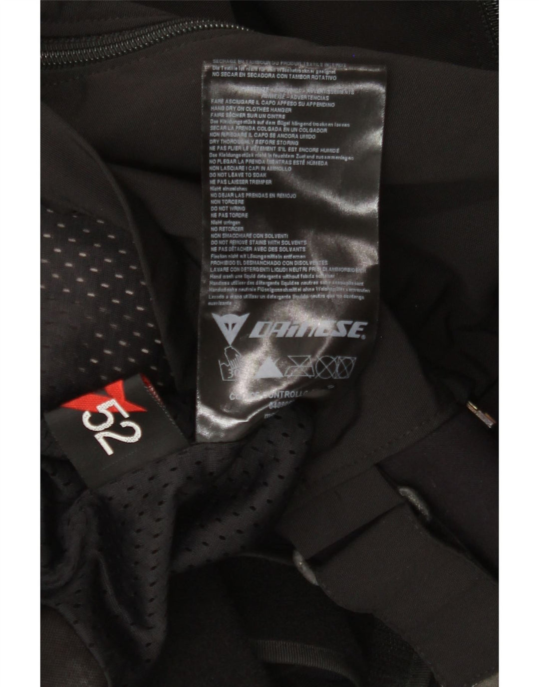 Dainese Veste Racer Homme Taille 52 Medium Noir Colorblock Nylon