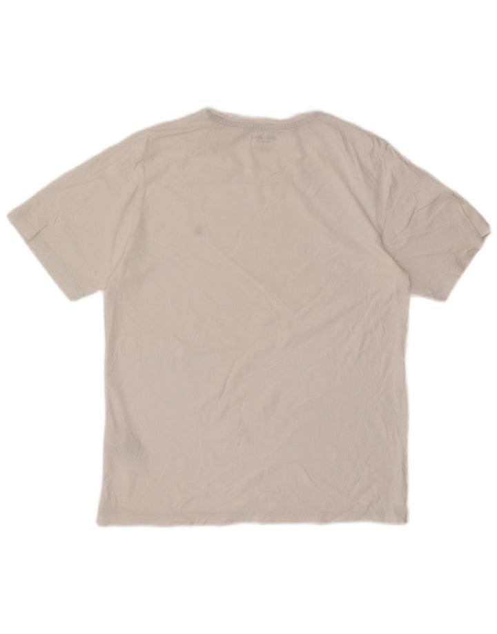Jack & Jones T-Shirt Homme Blanc Moyen Coton