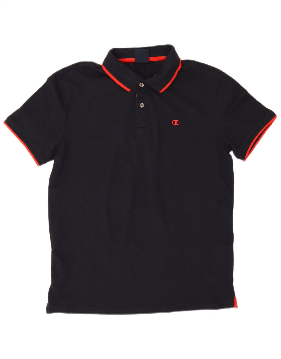 Champion Polo Homme Bleu Marine Moyen Coton