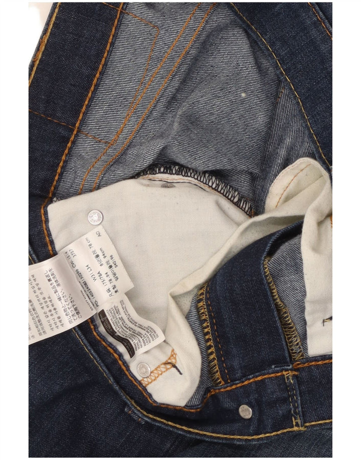 Levi's Jean Droit 513 Femme W31 L34 Bleu Coton