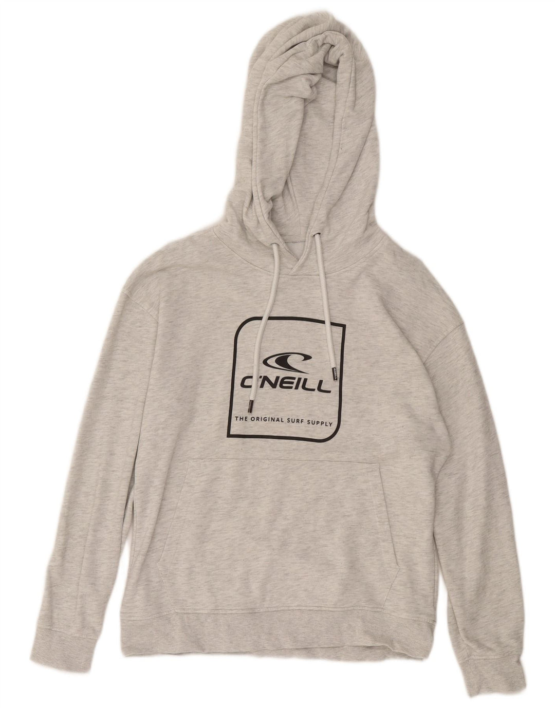O'NEILL Pull à capuche graphique pour hommes, petit coton gris