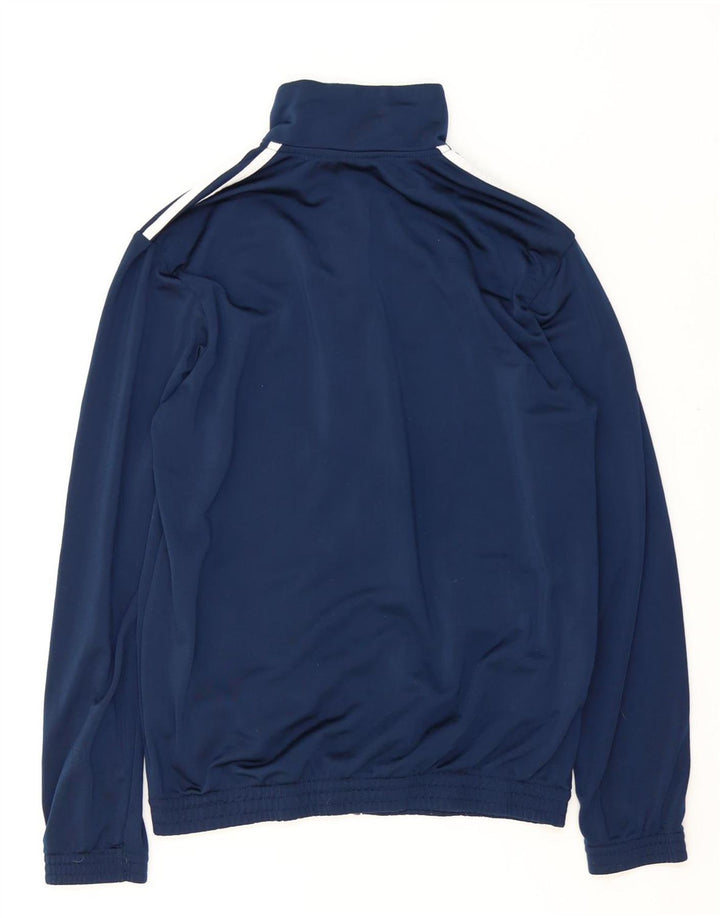Adidas Veste de survêtement pour homme UK 40/42 Bleu marine moyen Polyester
