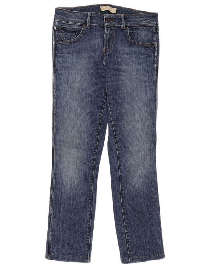 Zara Jean Slim Femme EU 38 Petit W28 L27 Bleu