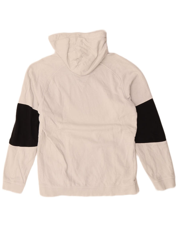Jack & Jones Pull à capuche pour homme Large en coton color block blanc